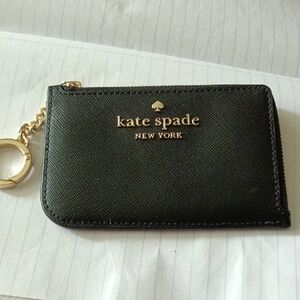Kate Spade Black Key & Card Holder